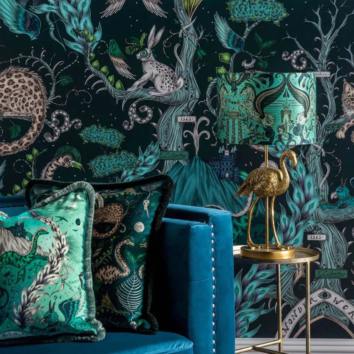 Highland Wonder Wallpaper - Clarke & Clarke X Emma Shipley