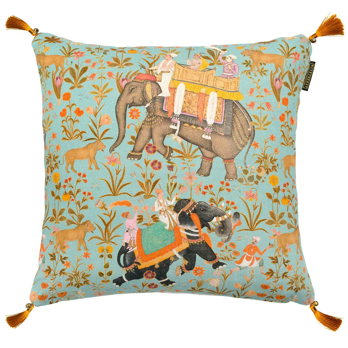 Hindustan Aquamarine Cushion - Mind The Gap