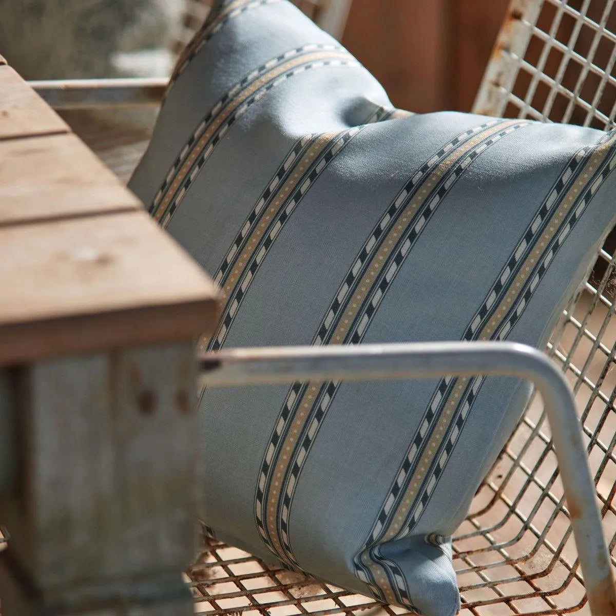 Holland Park Stripe Outdoor Fabric - Morris & Co