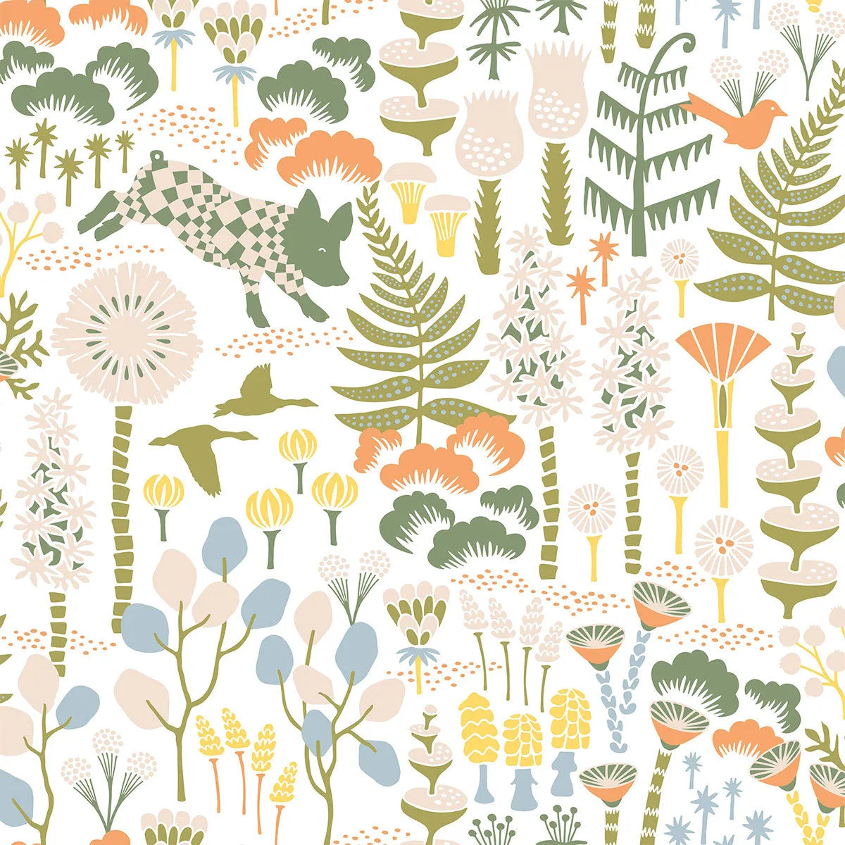 Hanna Werning Hoppmosse Wallpaper - Borastapeter