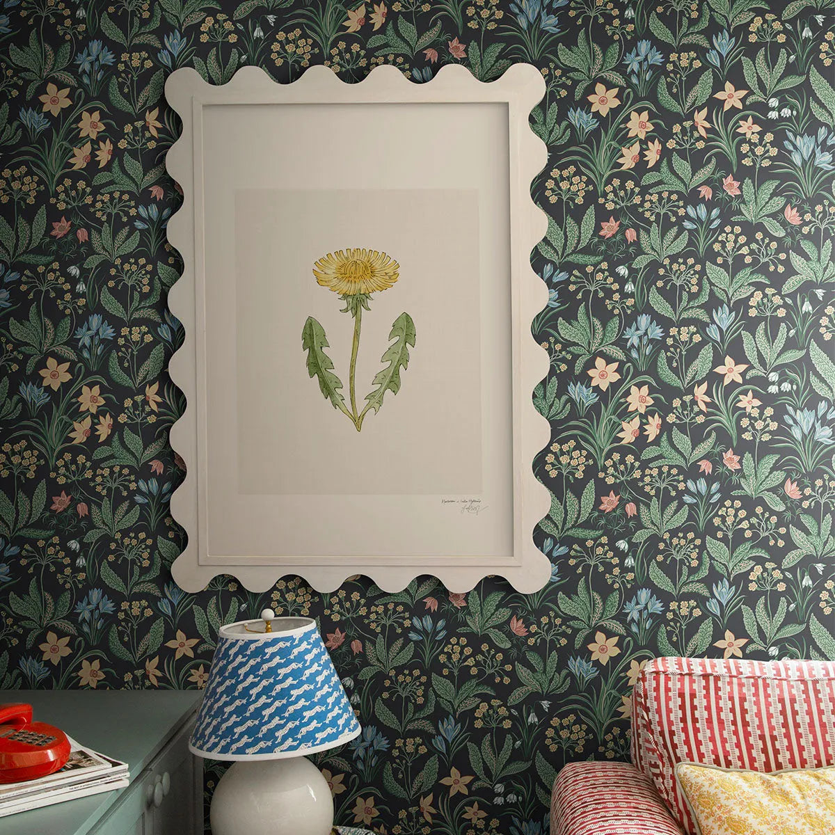 Huset I Solen Wallpaper - Sandberg