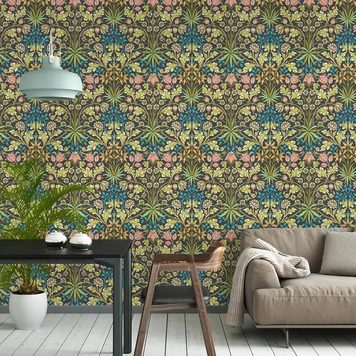 Hyacinth Wallpaper - Morris & Co