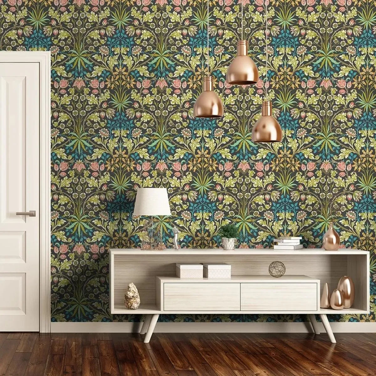Hyacinth Wallpaper - Morris & Co