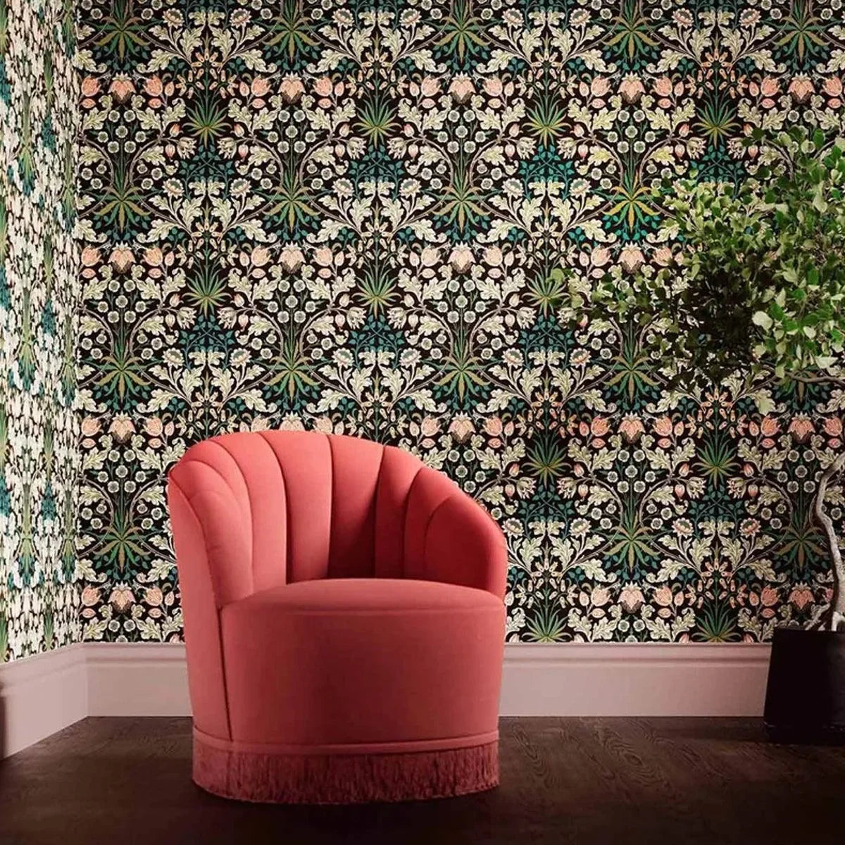 Hyacinth Wallpaper - Morris & Co