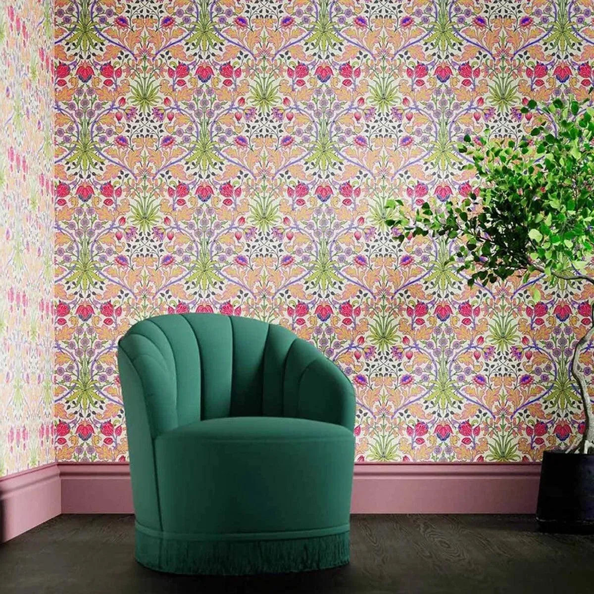 Hyacinth Wallpaper - Morris & Co