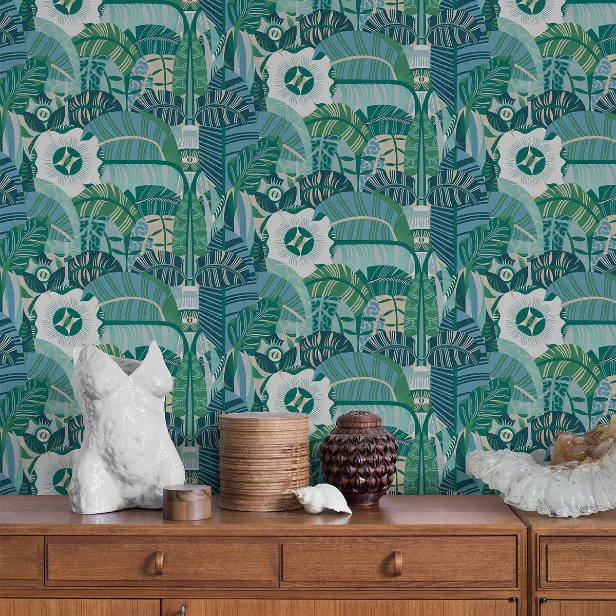 Hypnotic Safari Wallpaper - Borastapeter