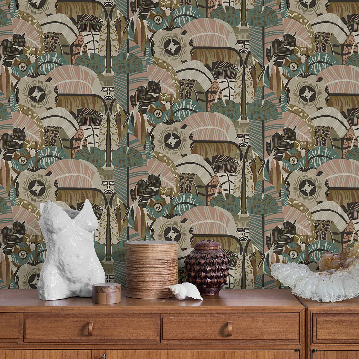 Hypnotic Safari Wallpaper - Borastapeter