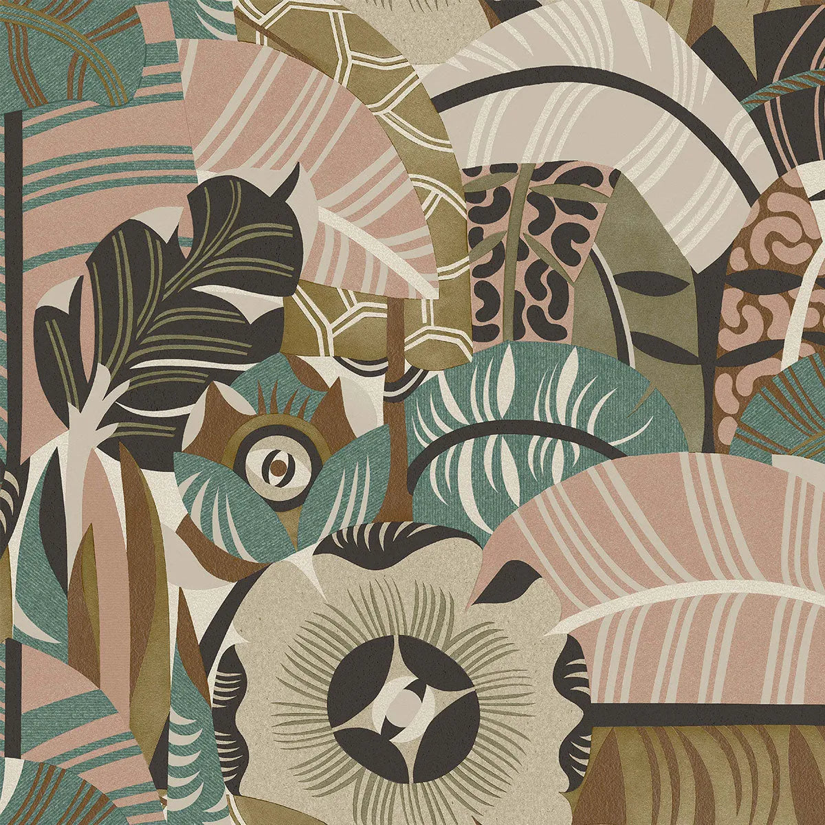 Hypnotic Safari Wallpaper - Borastapeter