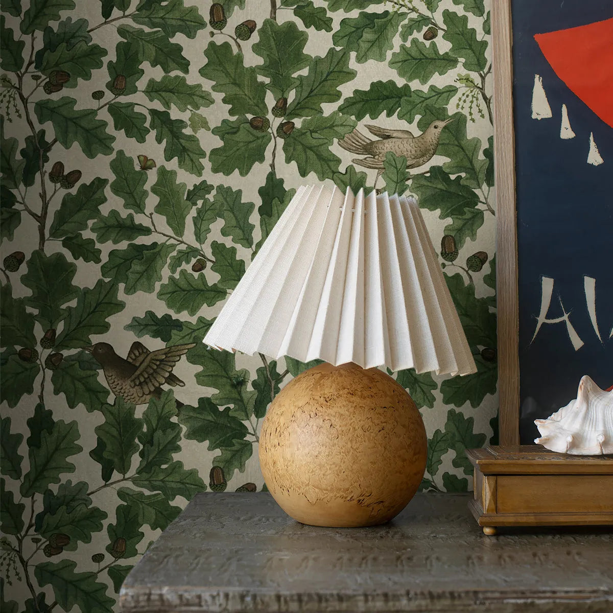 In the Oak Wallpaper - Borastapeter