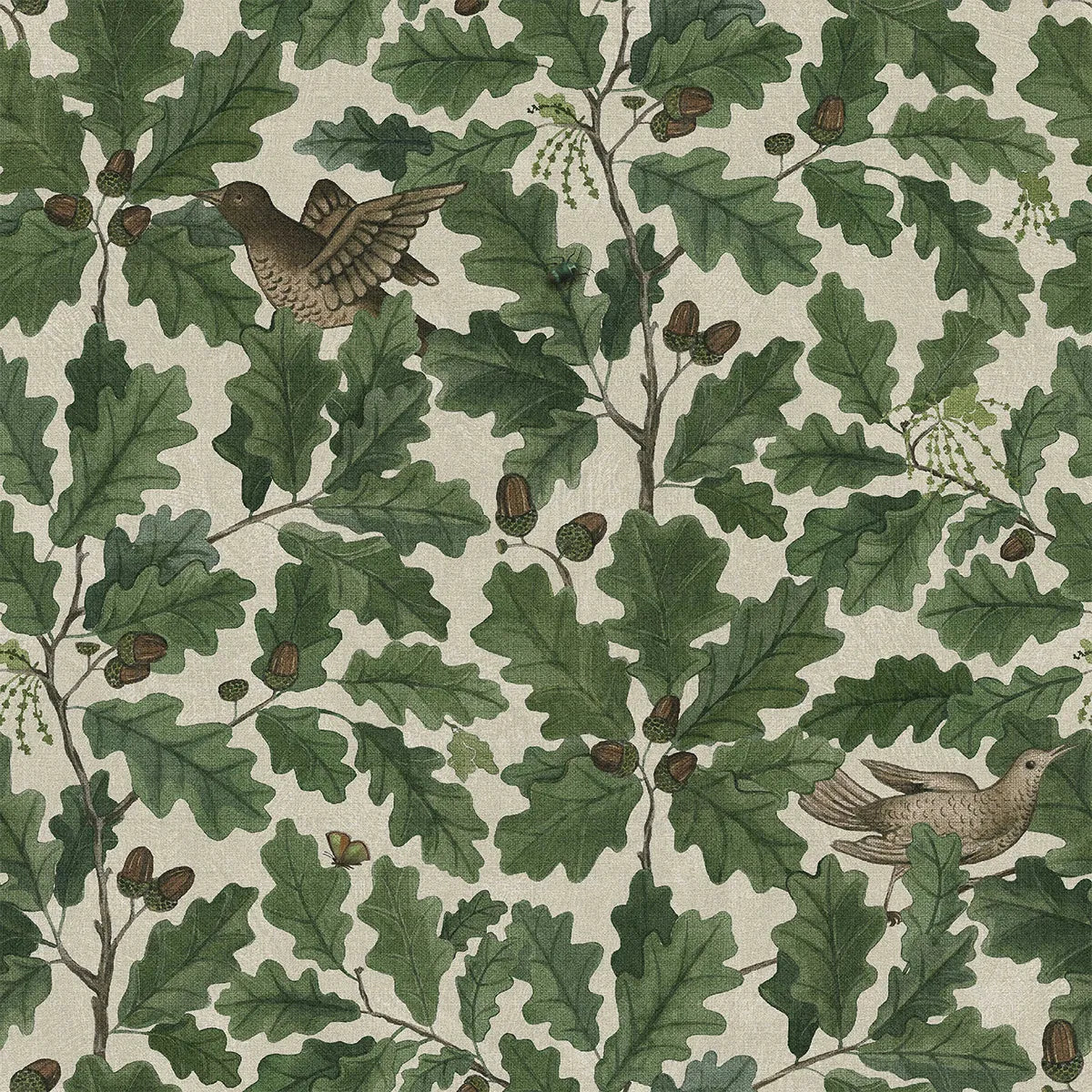 In the Oak Wallpaper - Borastapeter