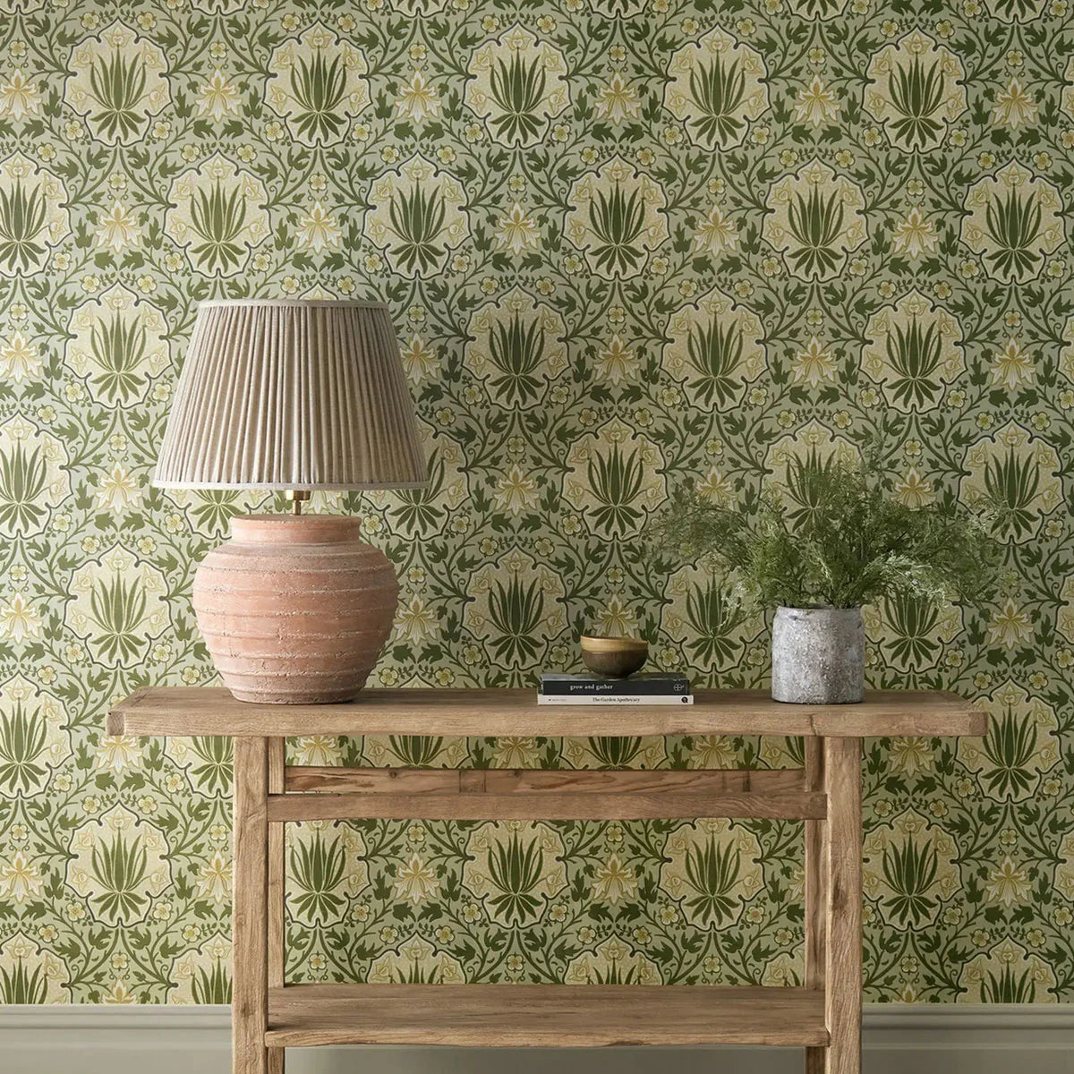 Iris & Rose Wallpaper - Morris & Co