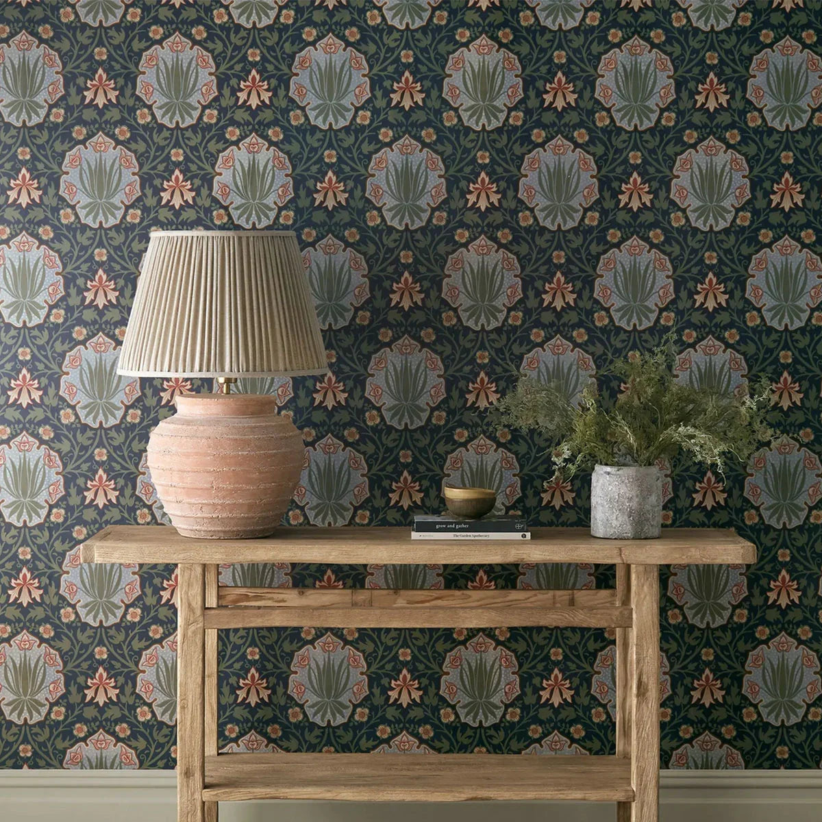 Iris & Rose Wallpaper - Morris & Co