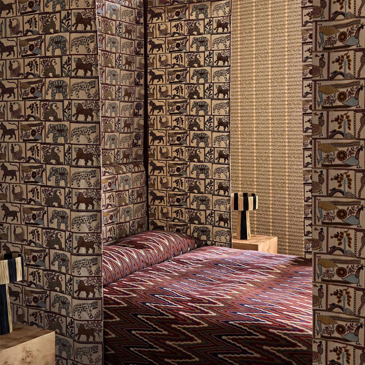 Kantha Fabric - Harlequin