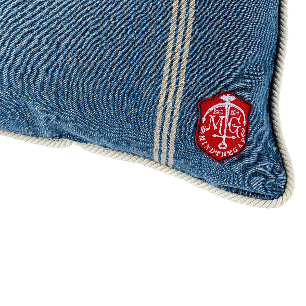 Katalin Stripe Cushion - Mind The Gap