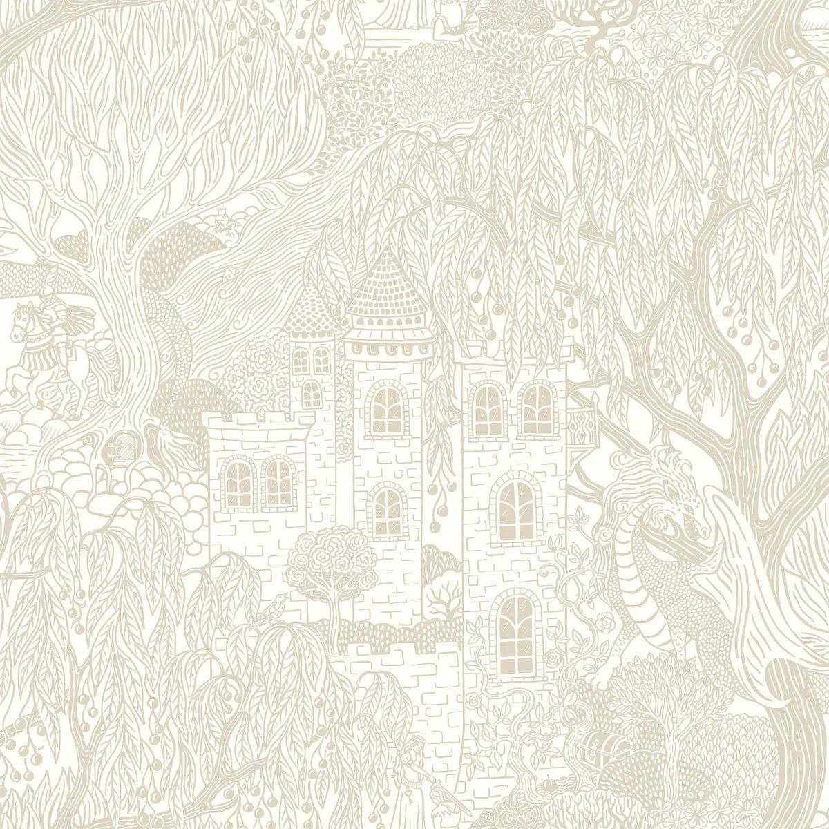Kingdom of the Willow Wallpaper - Borastapeter