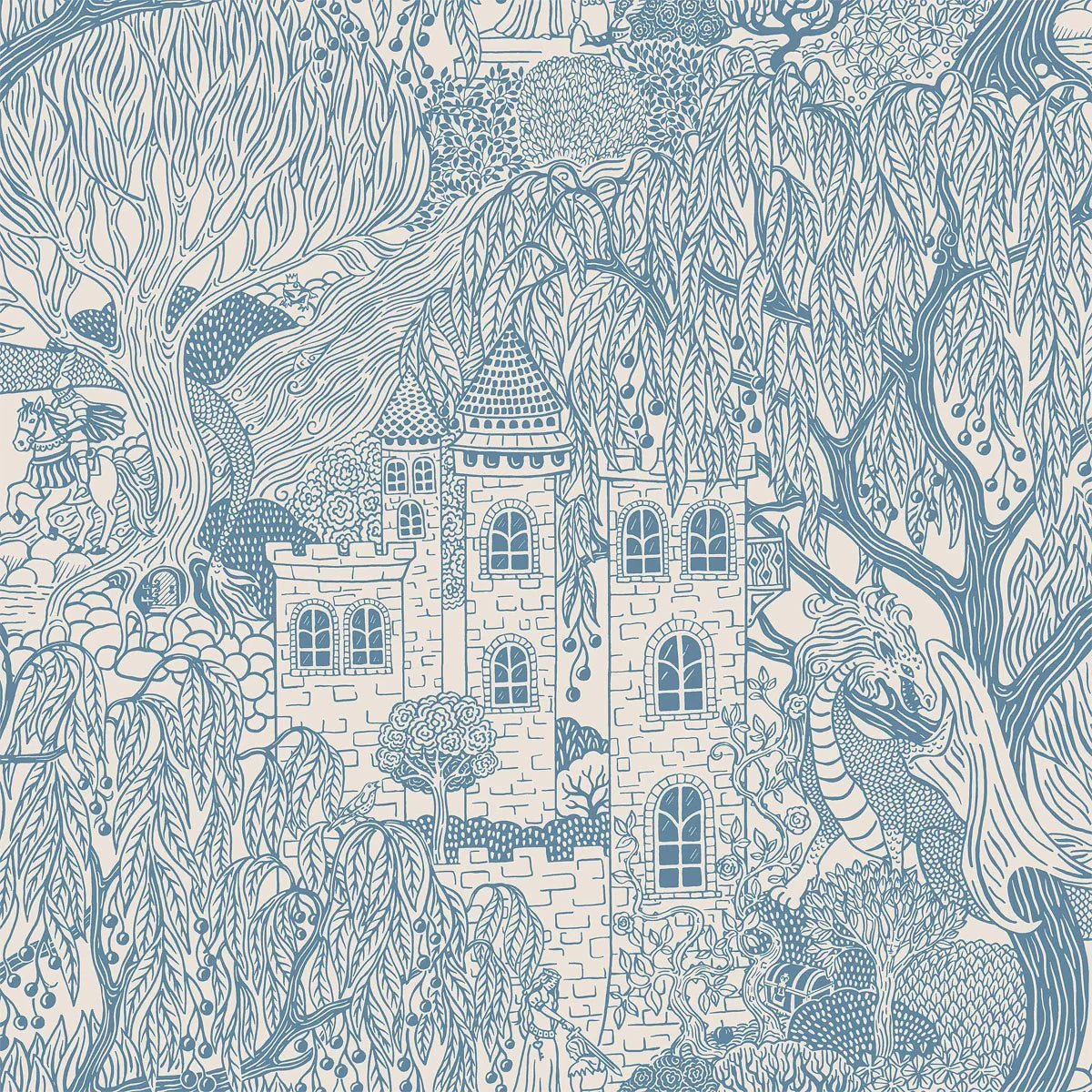 Kingdom of the Willow Wallpaper - Borastapeter