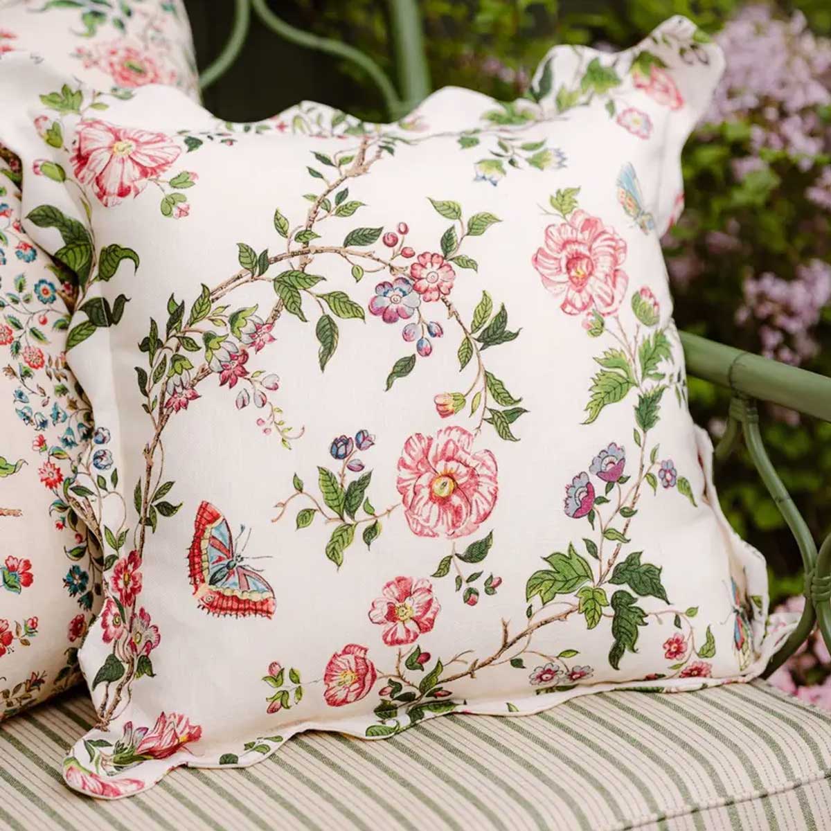 King's Rose Outdoor Fabric - Sanderson