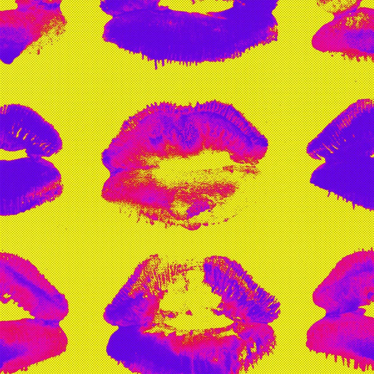Neon Kiss Wallpaper - Mind The Gap
