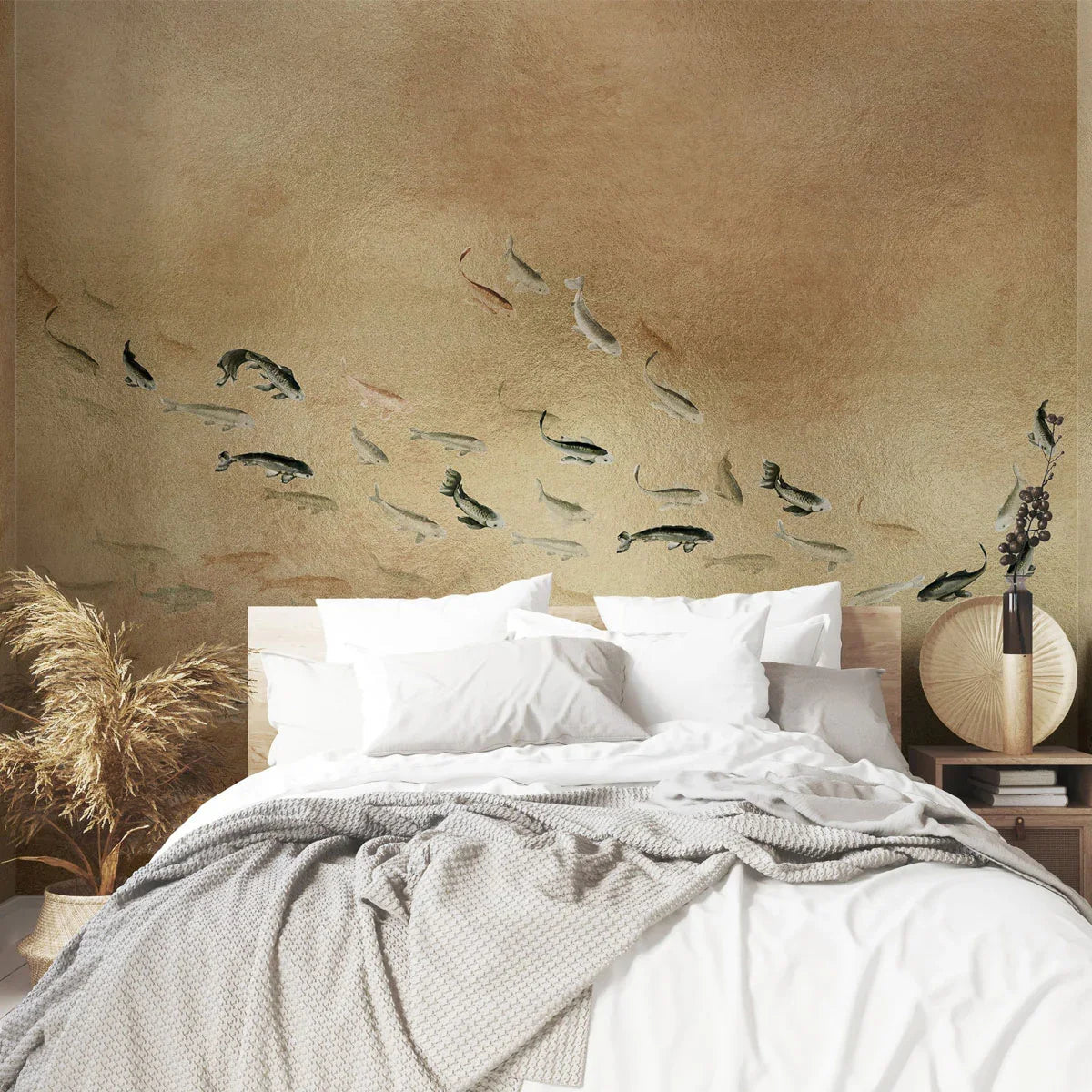 Koi Mural Wallpaper - Coordonne