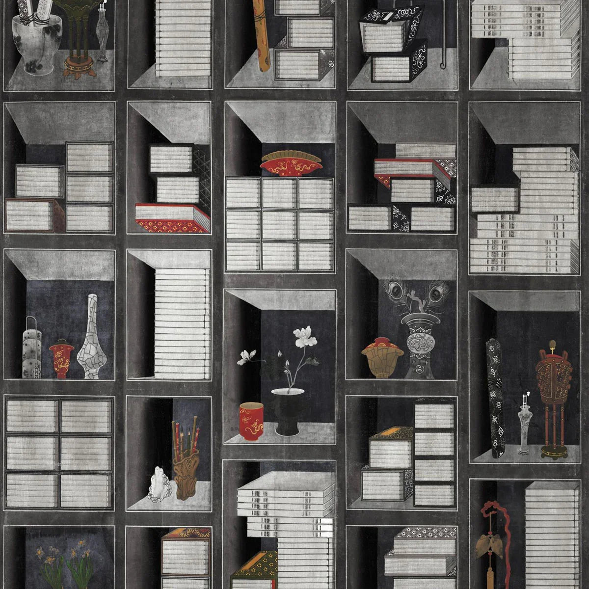 Korean Library Wallpaper - Mind The Gap
