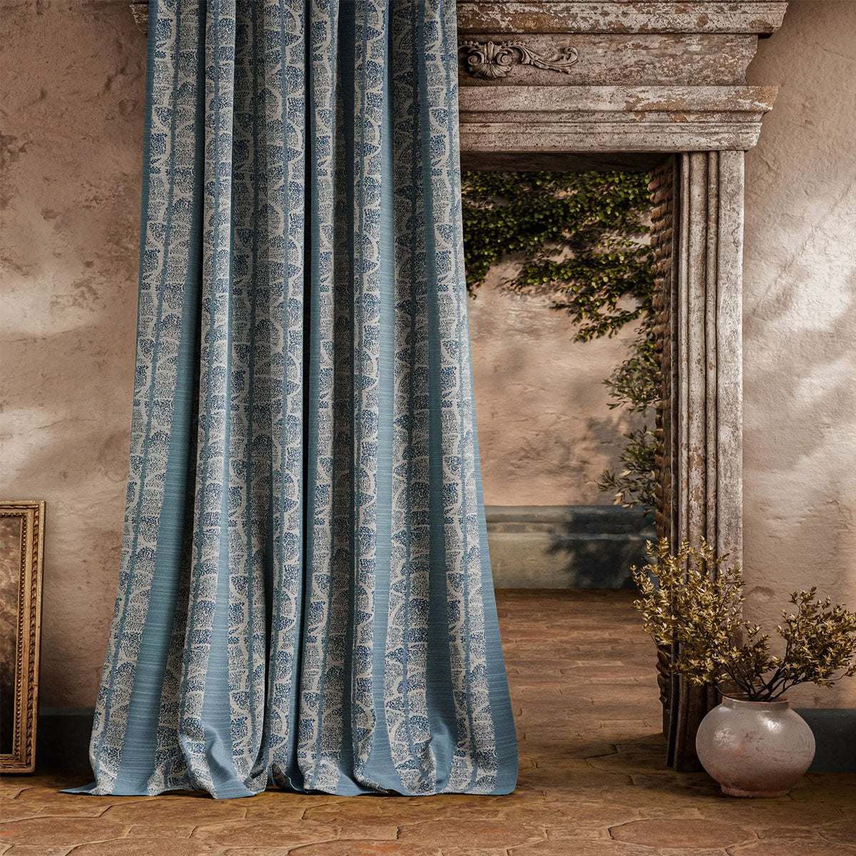 Kyoto Stripe Indoor Outdoor Fabric - Zoffany X Michael S. Smith