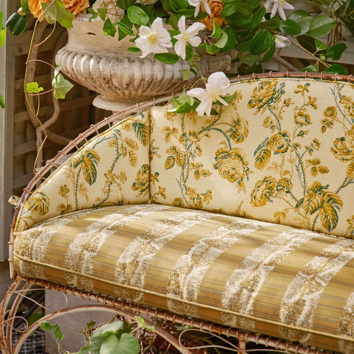 Kyoto Stripe Indoor Outdoor Fabric - Zoffany X Michael S. Smith