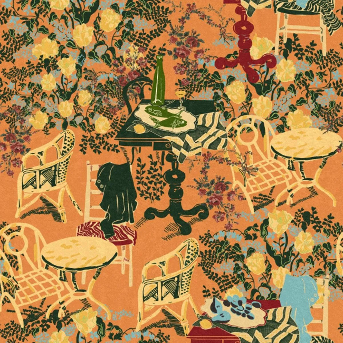 La Brasseria Wallpaper - Mind The Gap