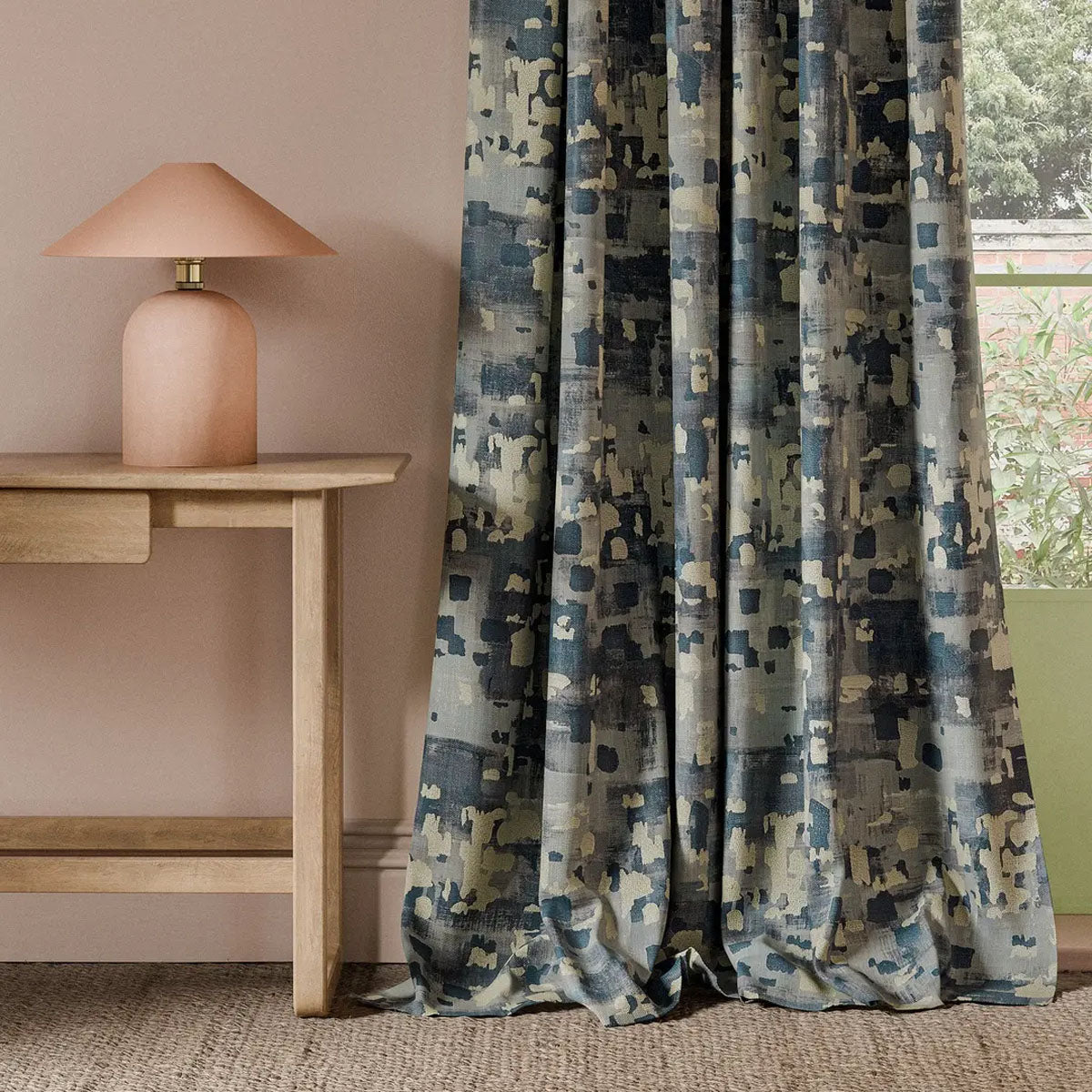Lapis Fabric - Clarke & Clarke