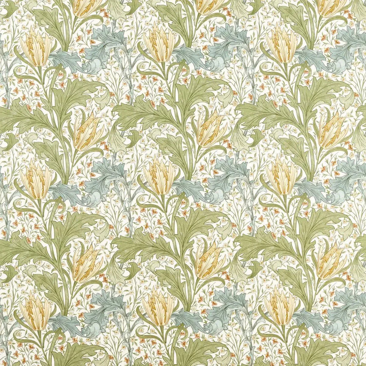 Lent Lily Fabric - Morris & Co