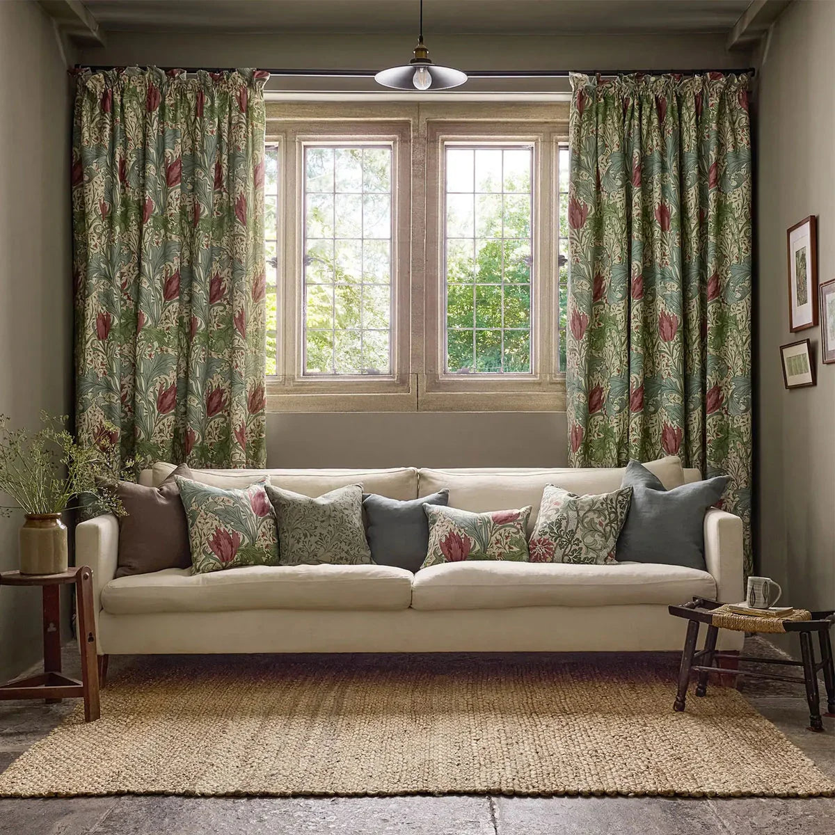 Lent Lily Fabric - Morris & Co