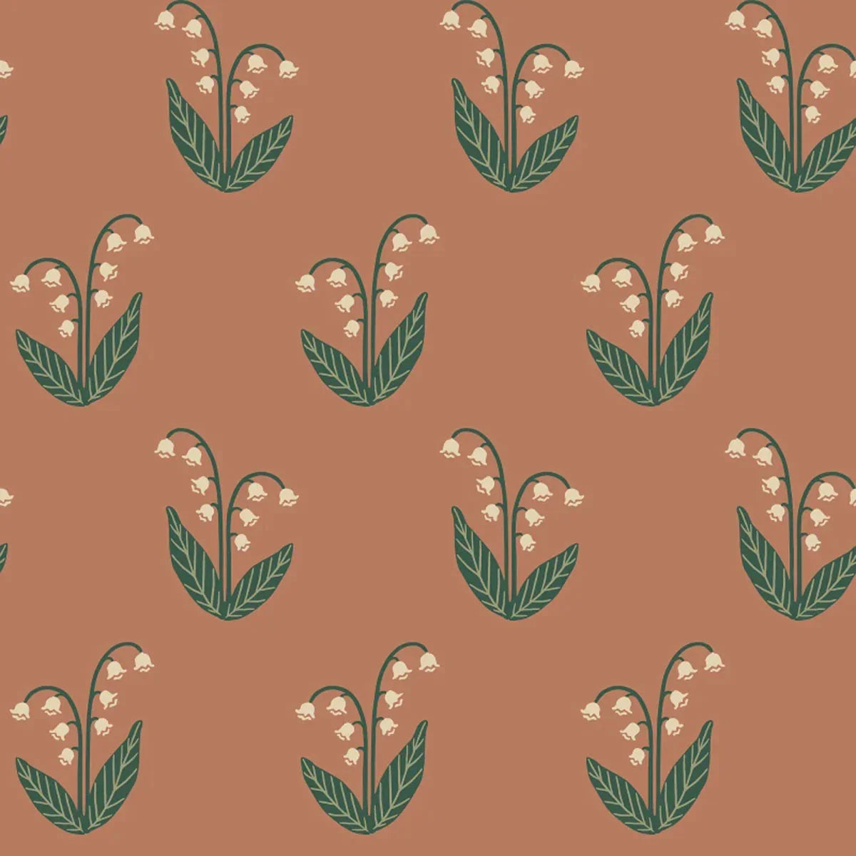 Lilly Wallpaper - Sandberg