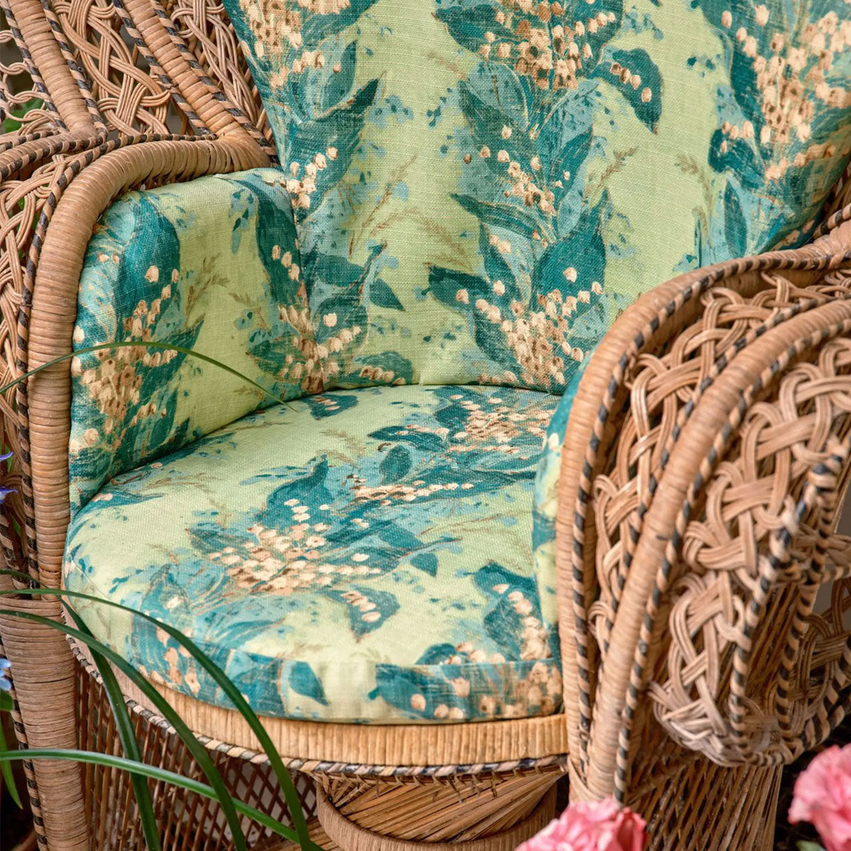 Lily Stripe Indoor Outdoor Fabric - Zoffany X Michael S. Smith