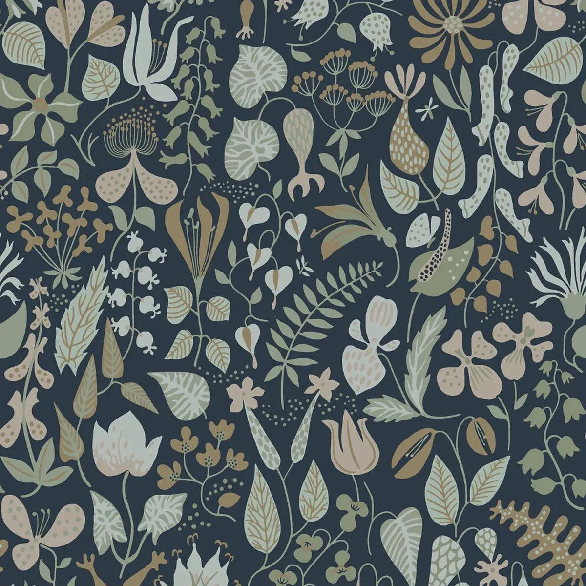 Herbarium Wallpaper - Borastapeter