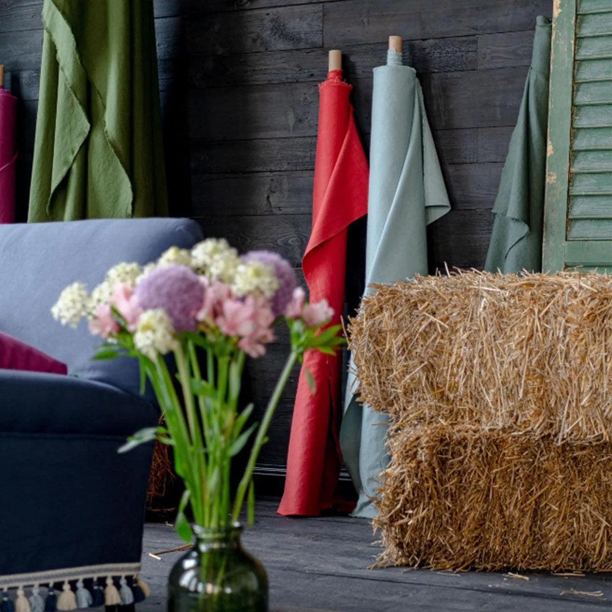 Linen Fabric - Mind The Gap