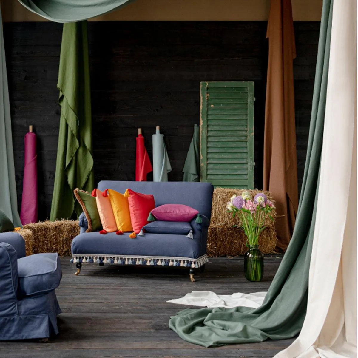 Linen Fabric - Mind The Gap