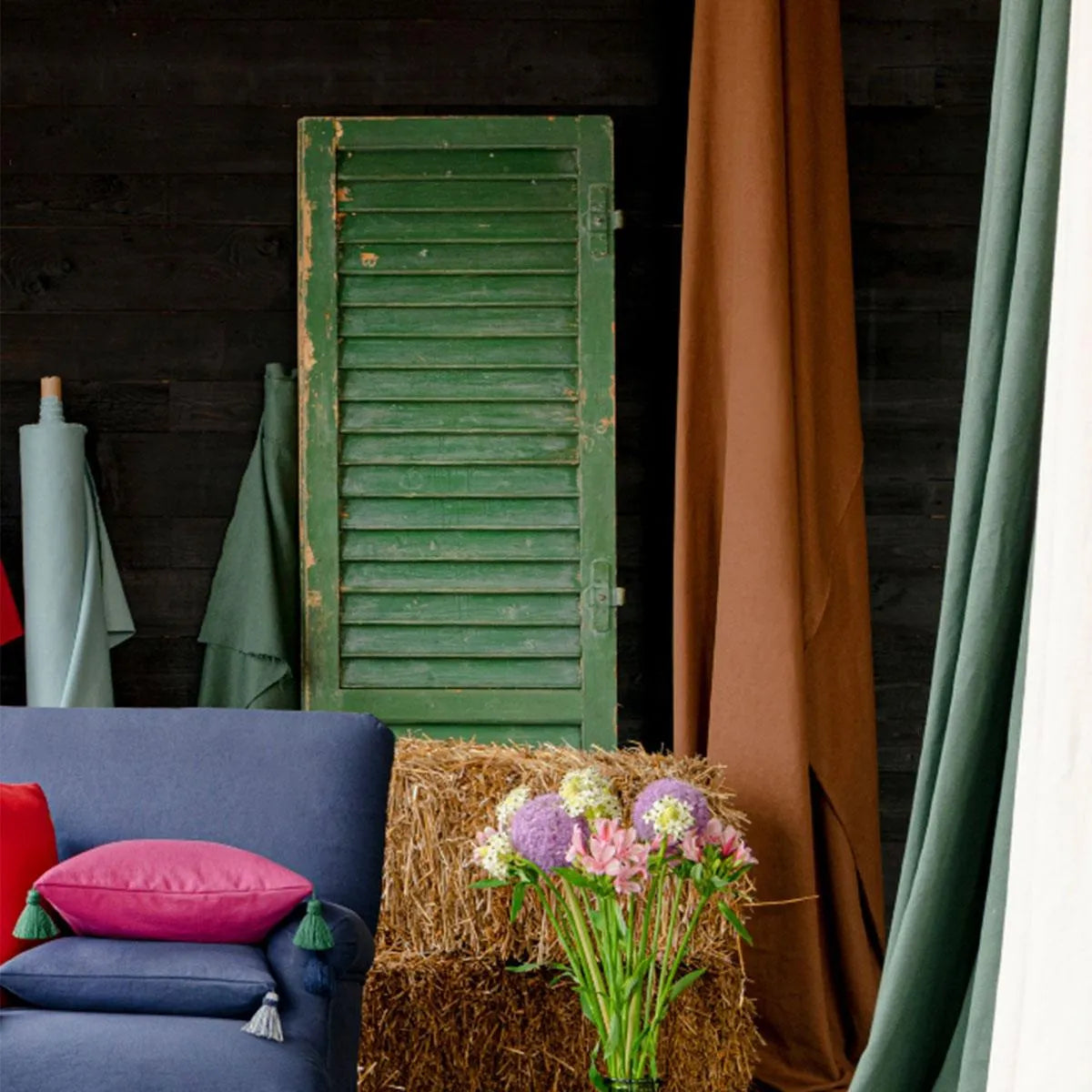 Linen Fabric - Mind The Gap