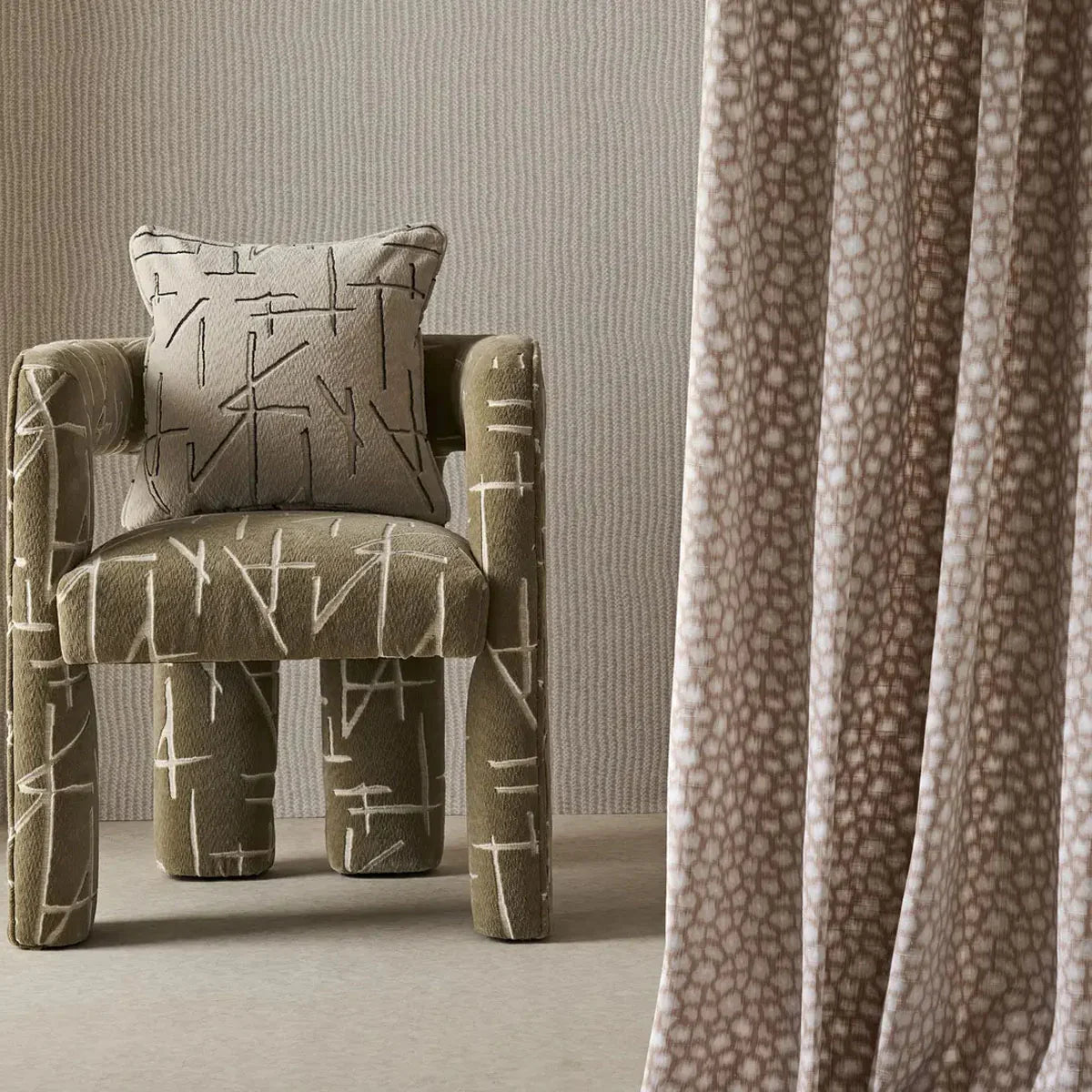Loam Fabric - Harlequin