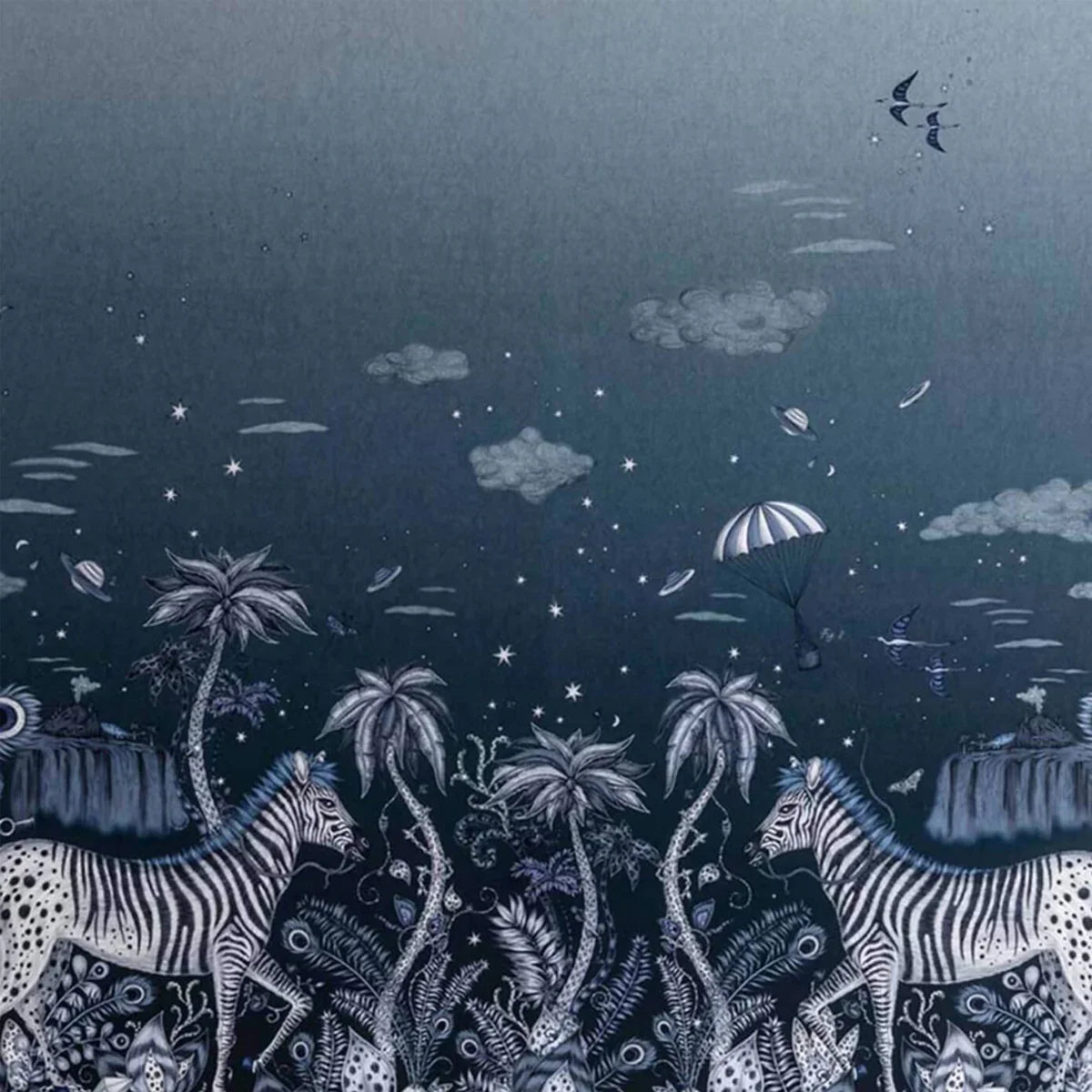 Lost Adventure Wallpaper - Clarke & Clarke X Emma Shipley