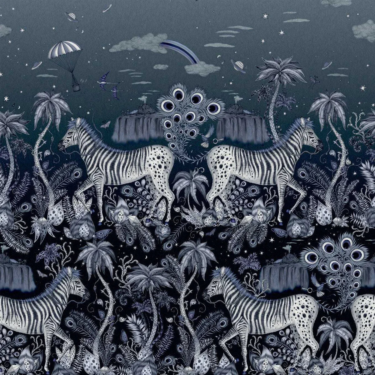 Lost Adventure Wallpaper - Clarke & Clarke X Emma Shipley