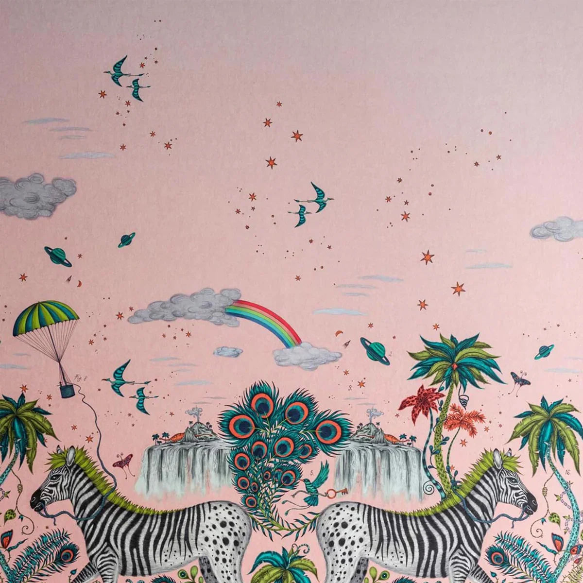 Lost Adventure Wallpaper - Clarke & Clarke X Emma Shipley