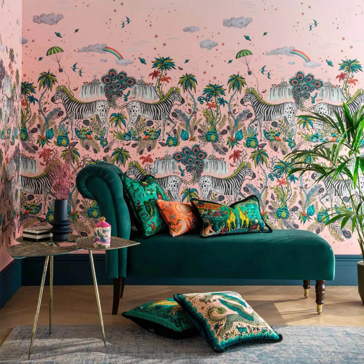 Lost Adventure Wallpaper - Clarke & Clarke X Emma Shipley