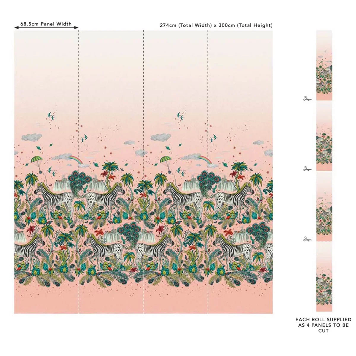 Lost Adventure Wallpaper - Clarke & Clarke X Emma Shipley