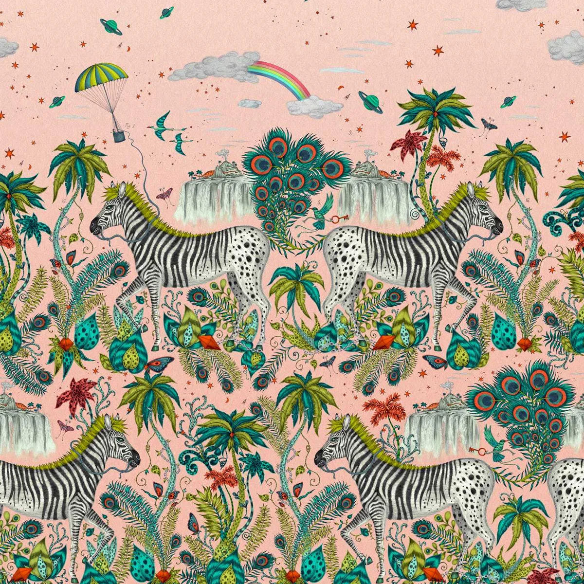 Lost Adventure Wallpaper - Clarke & Clarke X Emma Shipley