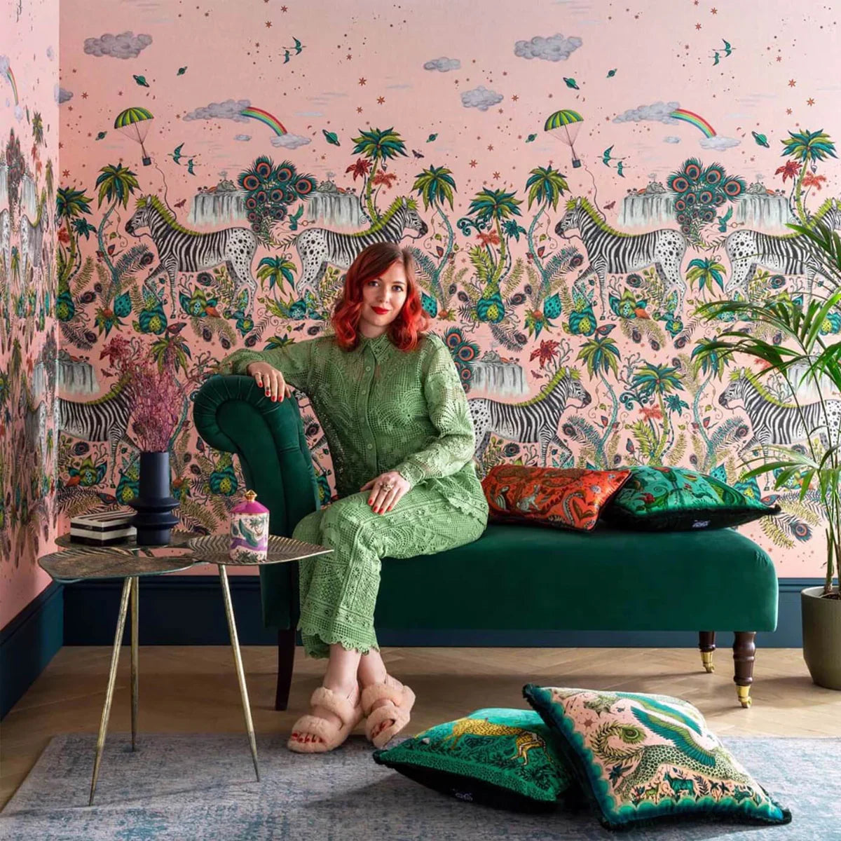 Lost Adventure Wallpaper - Clarke & Clarke X Emma Shipley