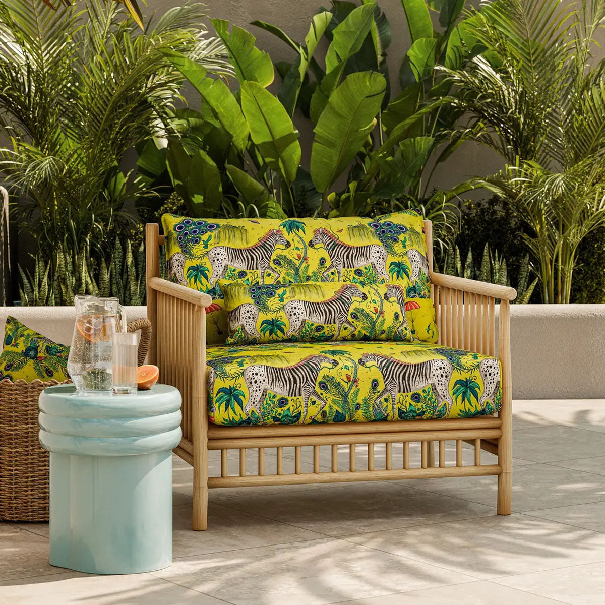 Lost World Indoor Outdoor Fabric - Clarke & Clarke X Emma Shipley
