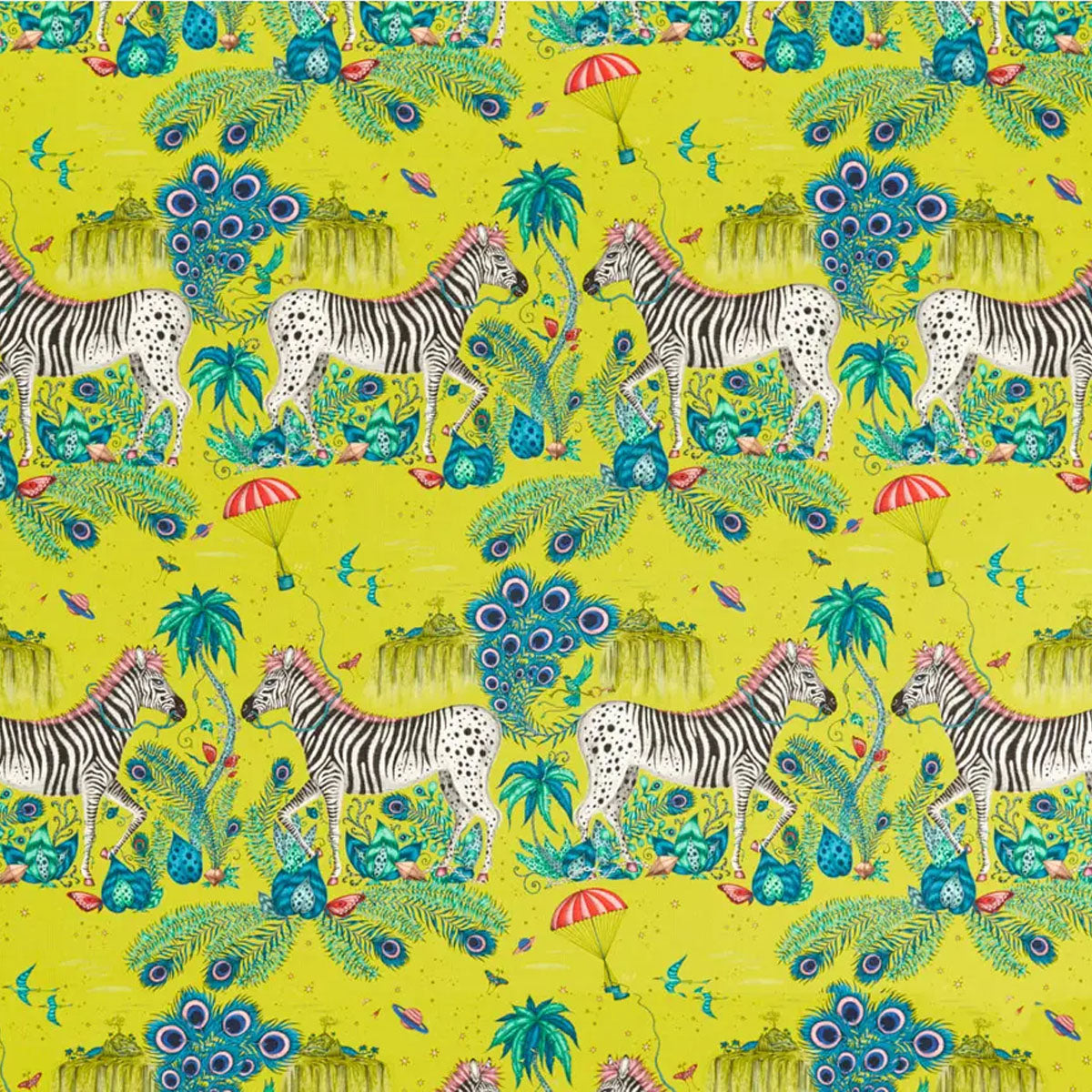 Lost World Indoor Outdoor Fabric - Clarke & Clarke X Emma Shipley
