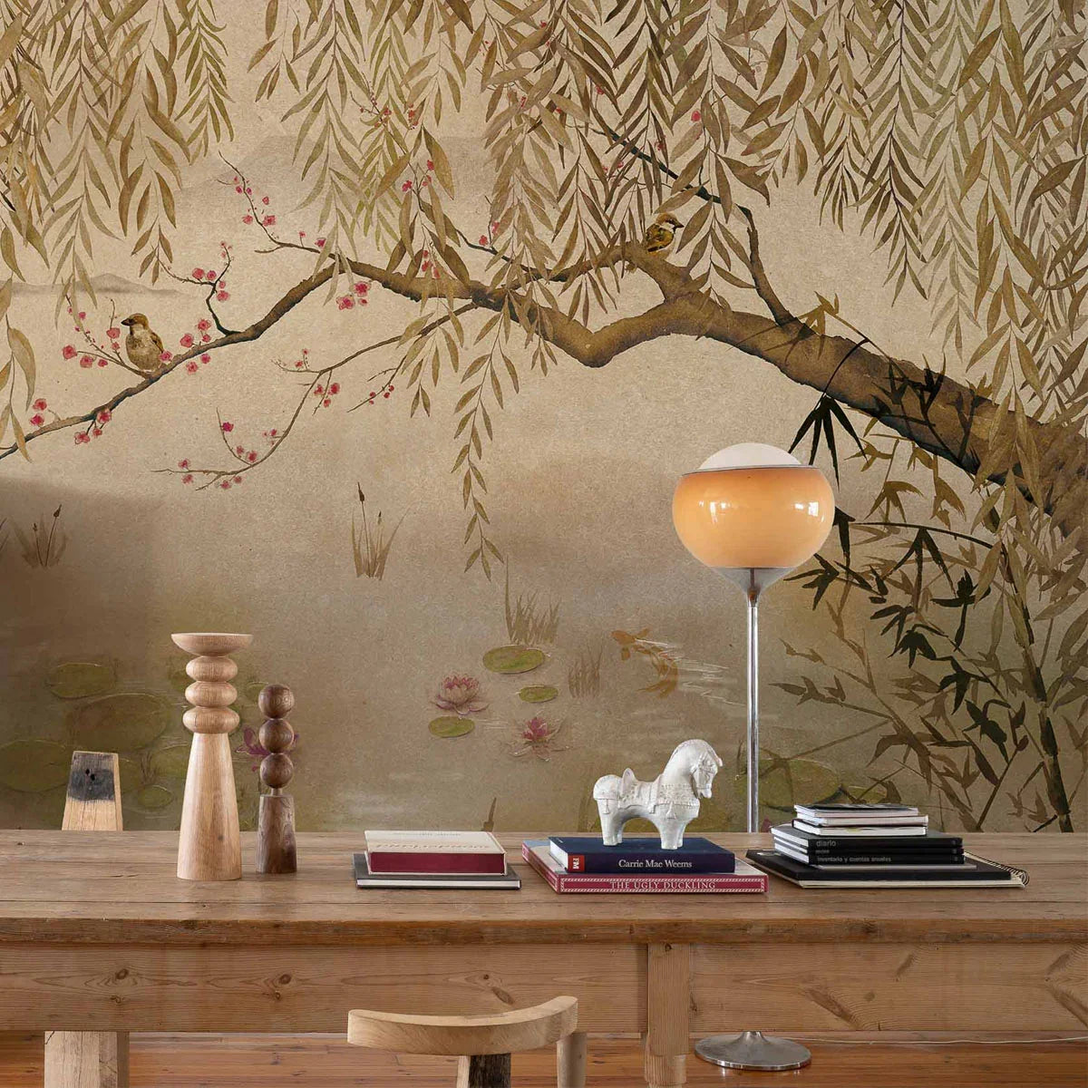 Lotus Mural Wallpaper - Coordonne