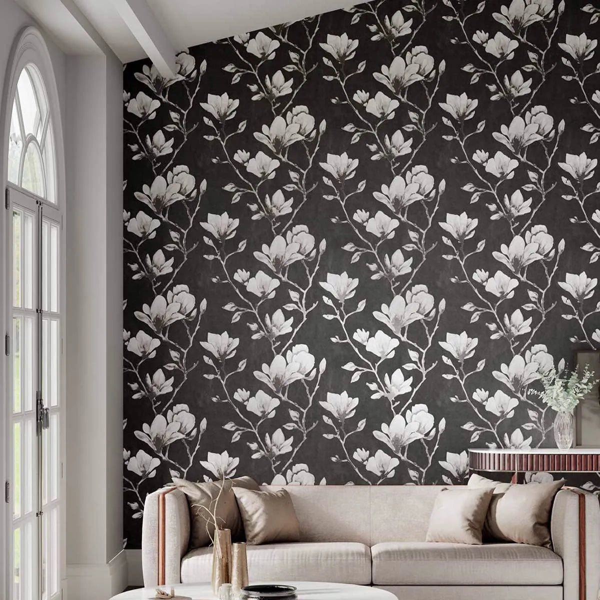 Lotus Wide Width Wallpaper - Harlequin