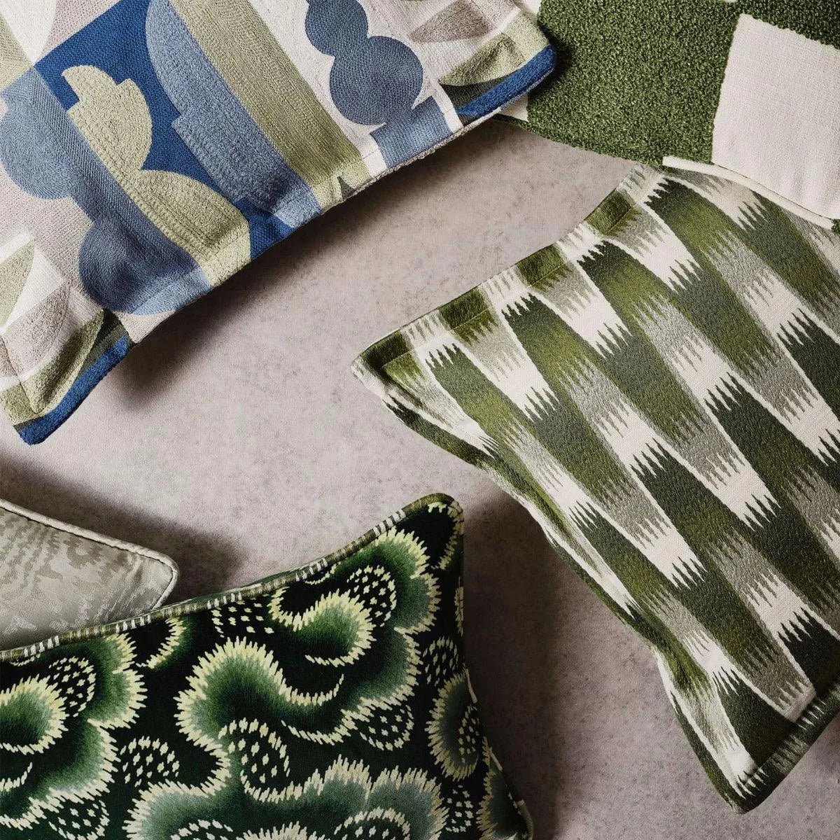 Ludaix Velvet Fabric - Harlequin X Henry Holland