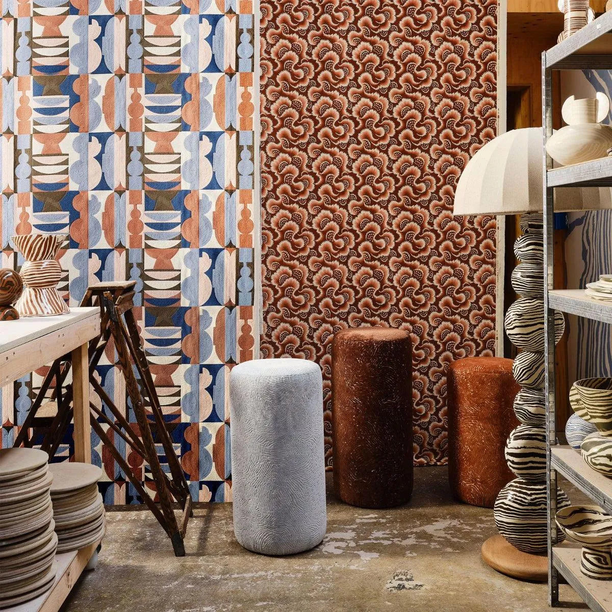 Ludaix Velvet Fabric - Harlequin X Henry Holland